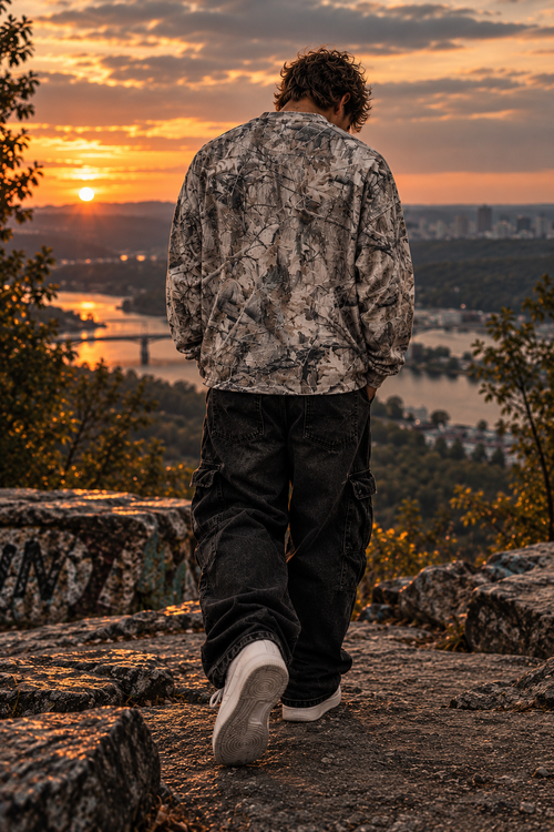 Camo Waffle T-Shirt