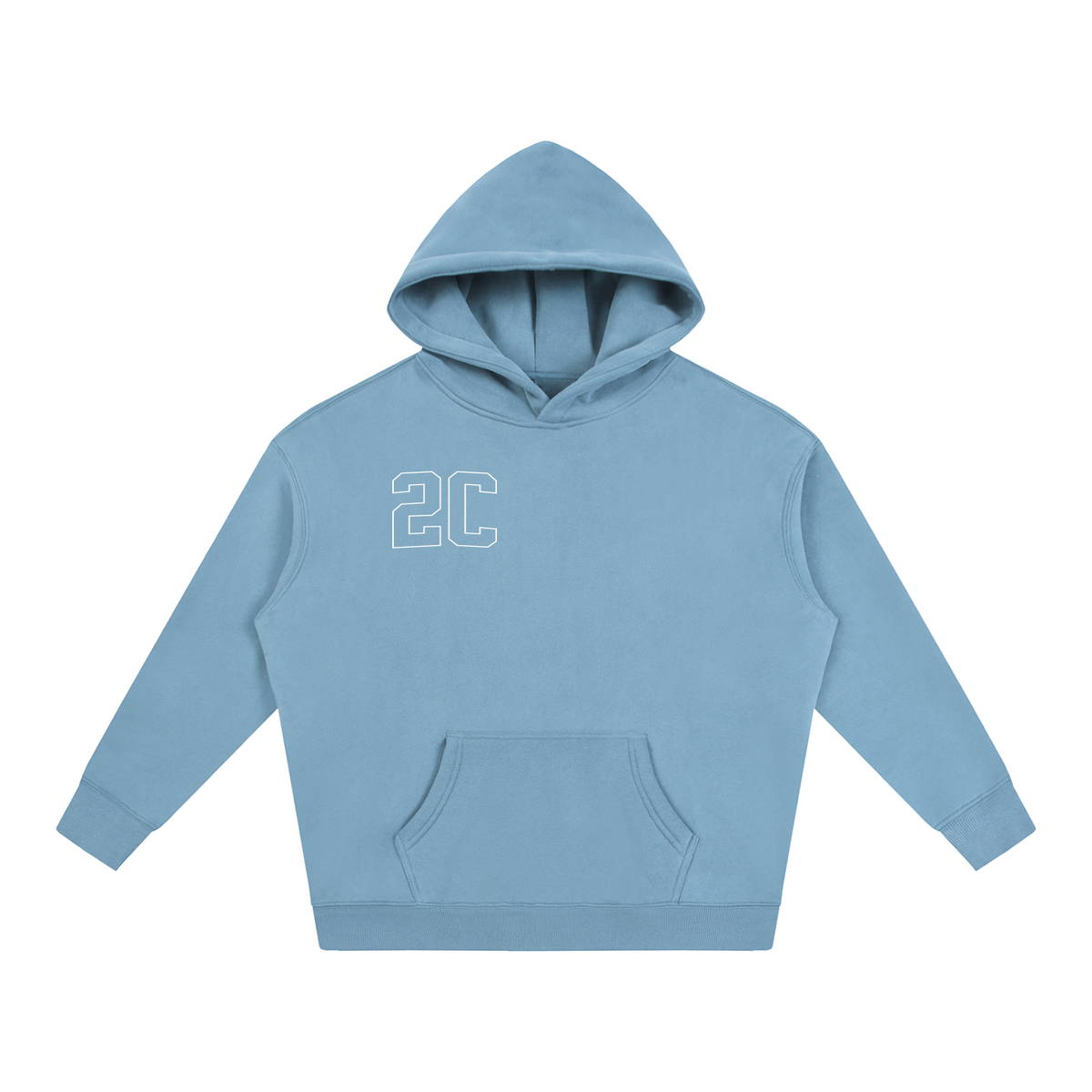 Oversize Fleeced Hoodie “2C” (Set)