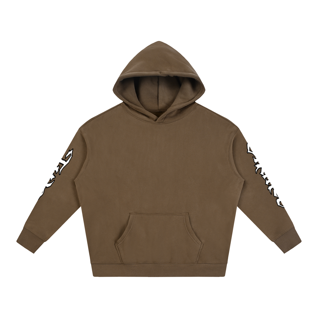 Oversize Fleeced Hoodie “Mask Off”