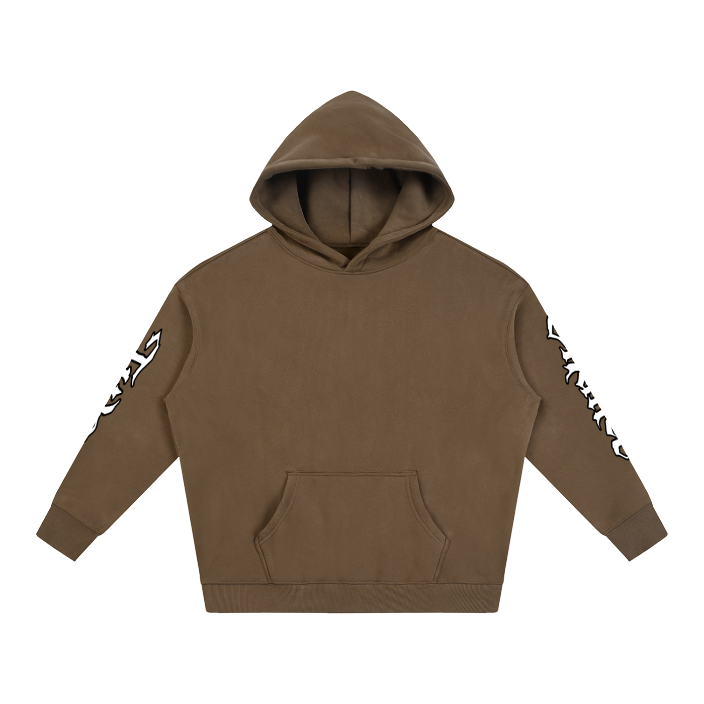 Oversize Fleeced Hoodie “Mask Off”