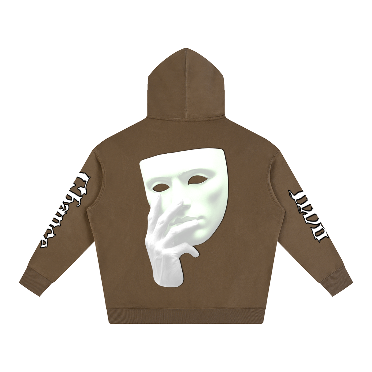 Oversize Fleeced Hoodie “Mask Off”