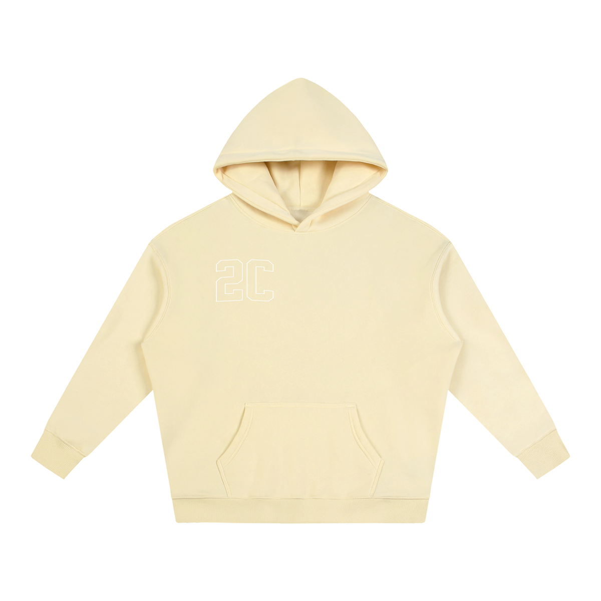 Oversize Fleeced Hoodie “2C” (Set)
