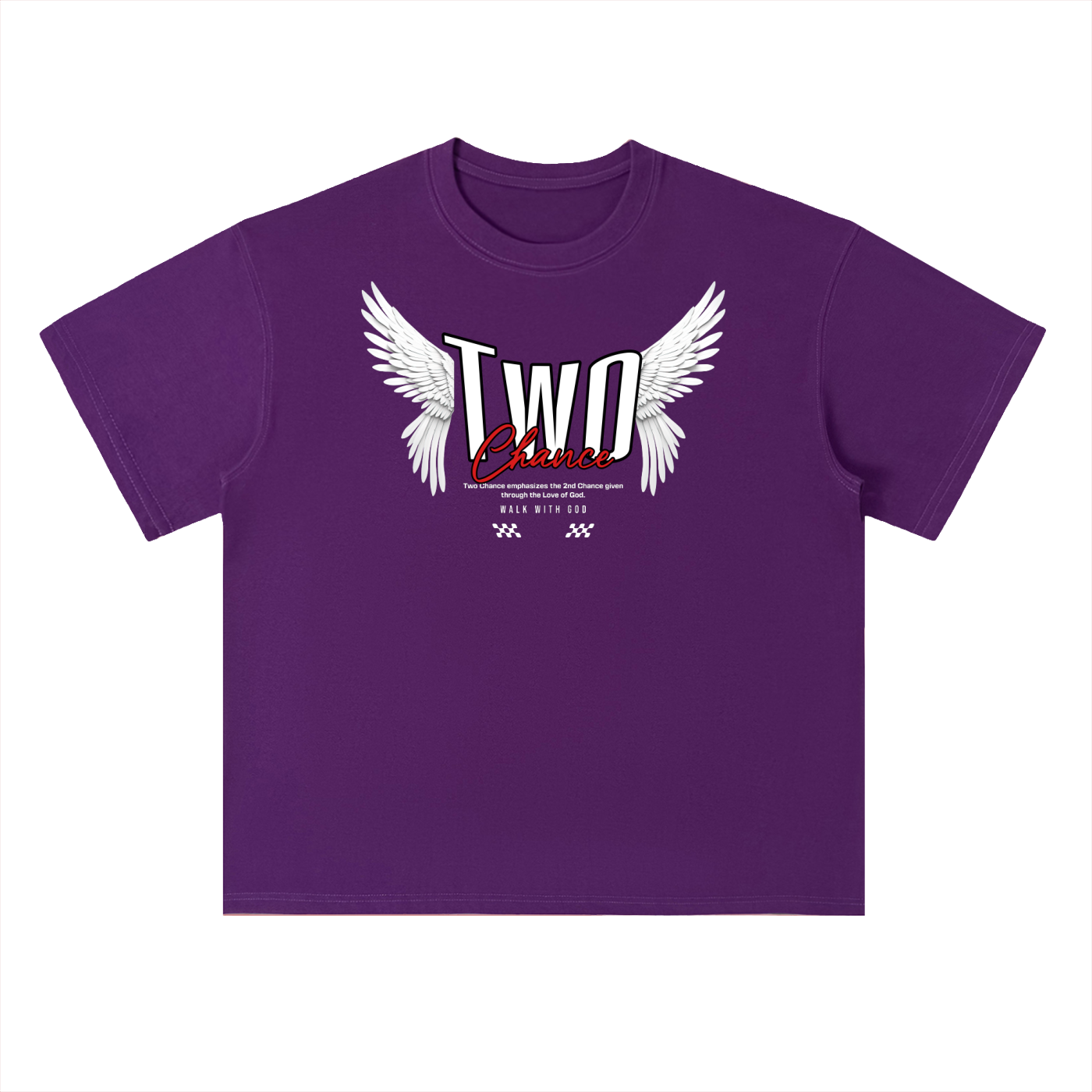 Heavyweigh Cotton T-Shirt “2Wings”