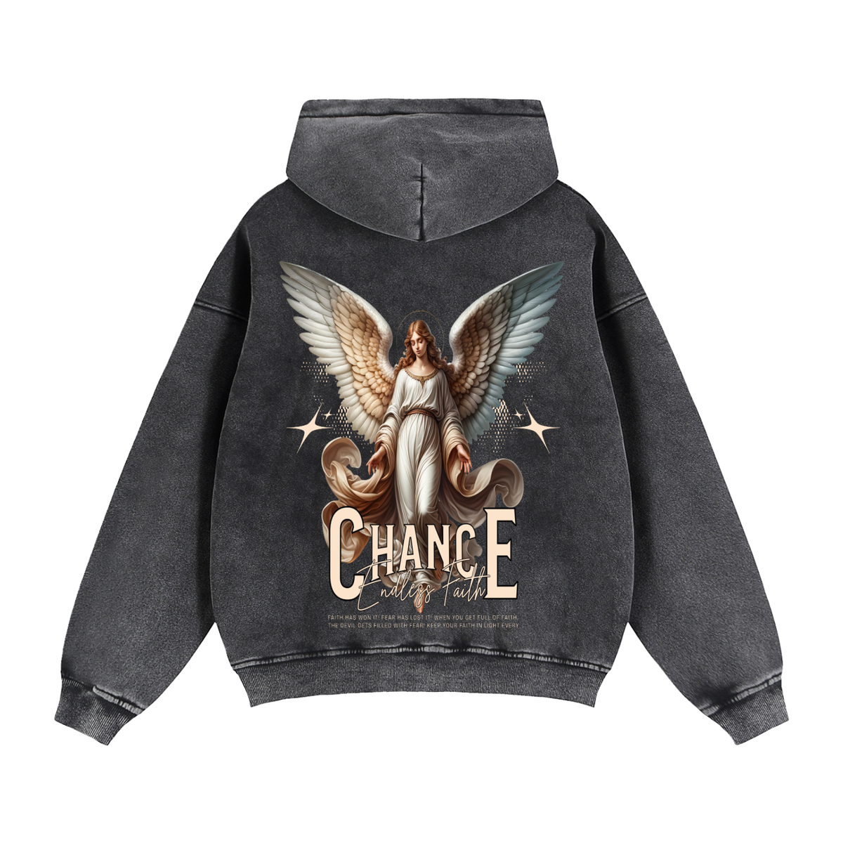 Zip-Through Boxy Fleece Hoodie “Golden”
