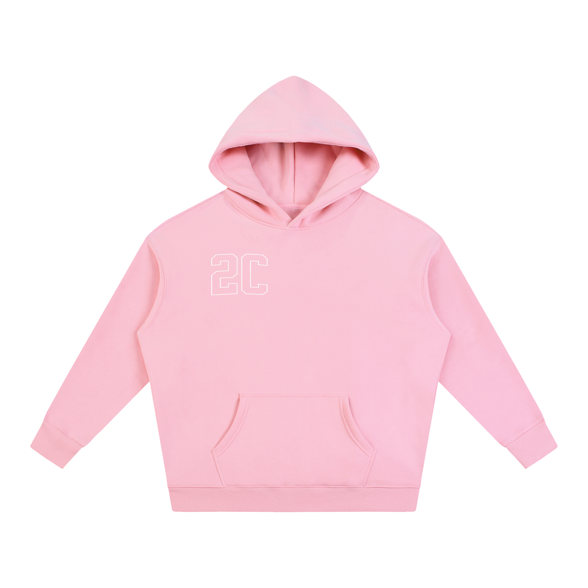 Oversize Fleeced Hoodie “2C” (Set)