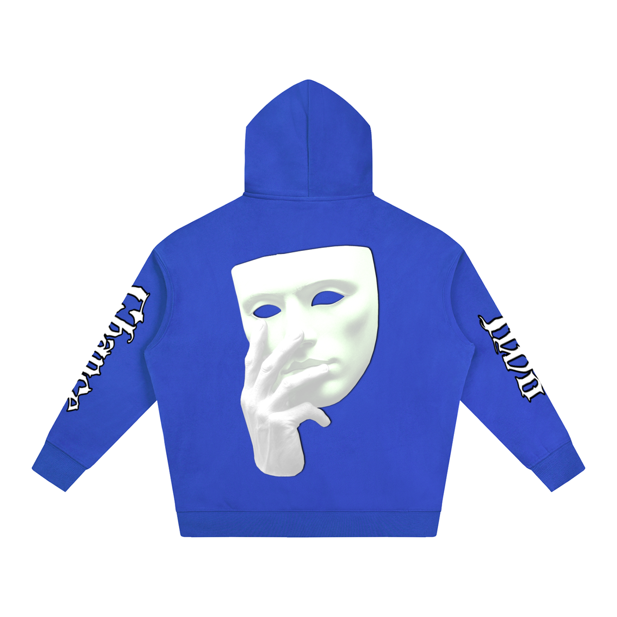 Oversize Fleeced Hoodie “Mask Off”