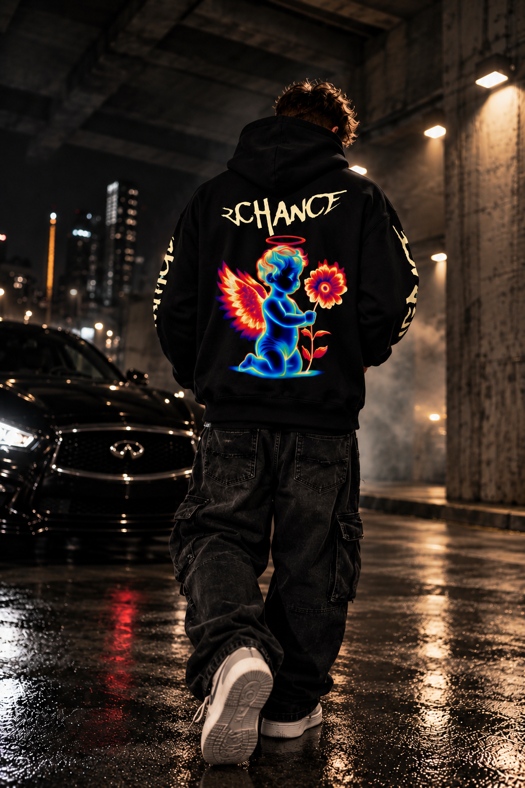 Oversized "Angel" Hoodie
