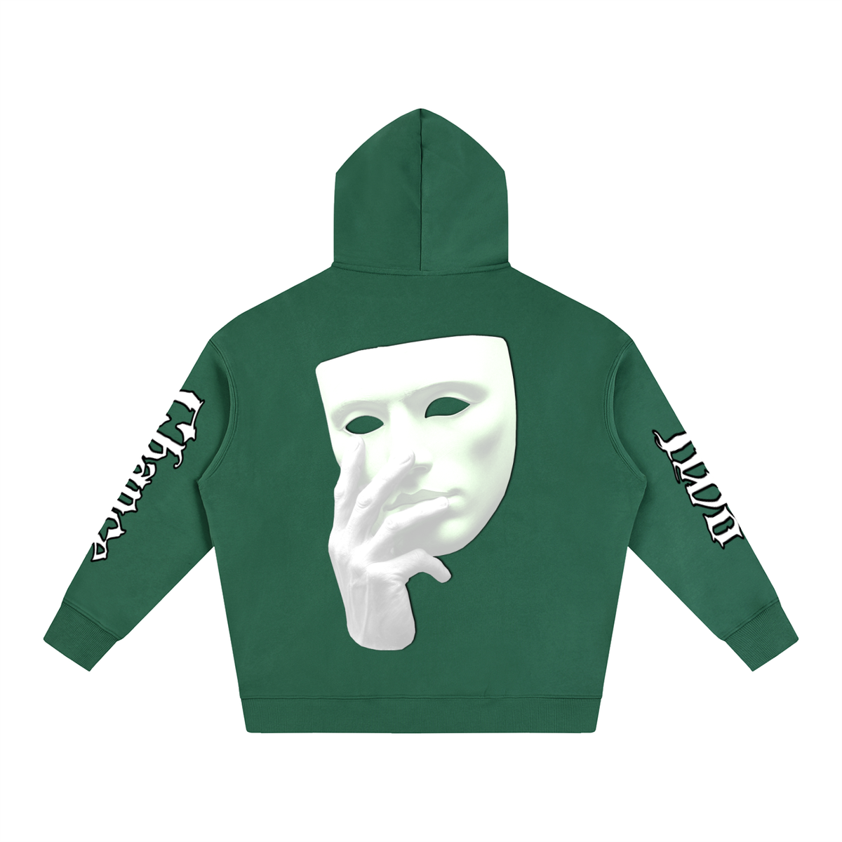 Oversize Fleeced Hoodie “Mask Off”