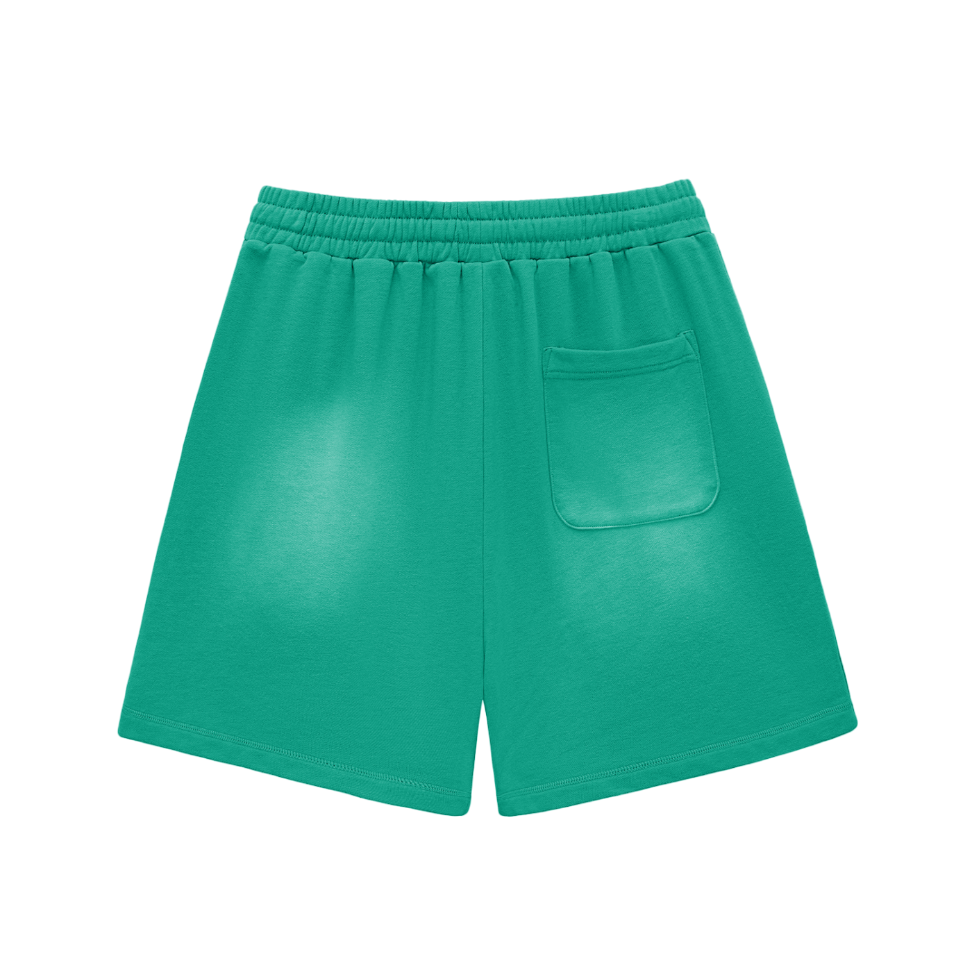 Sun Fade Raw Edge Cotton Shorts “CHANCE”