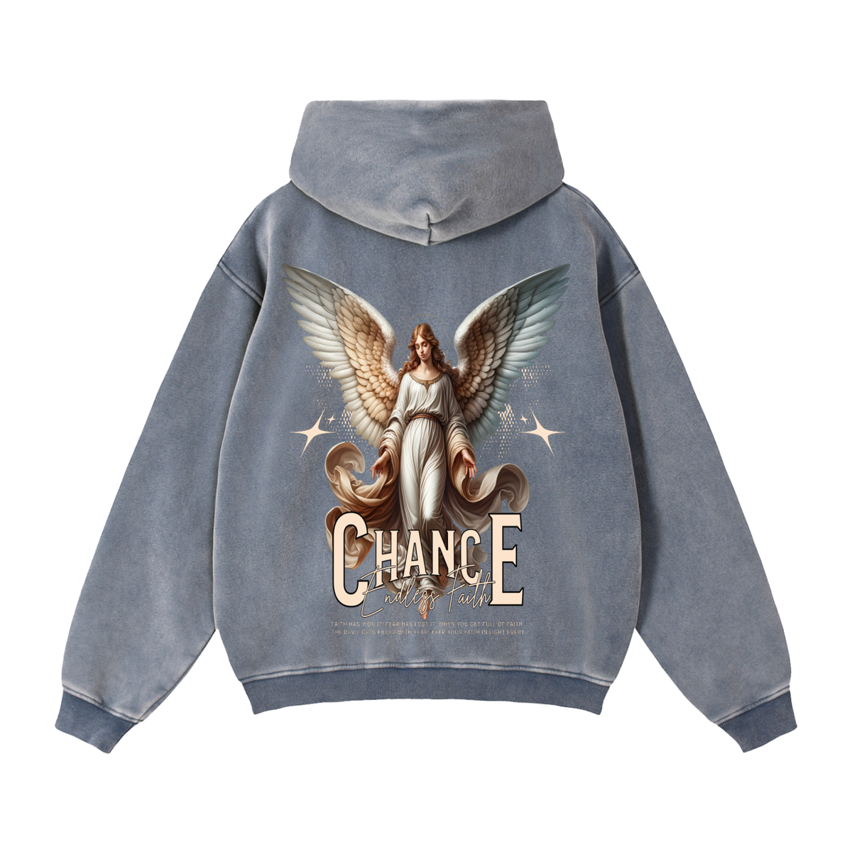 Zip-Through Boxy Fleece Hoodie “Golden”