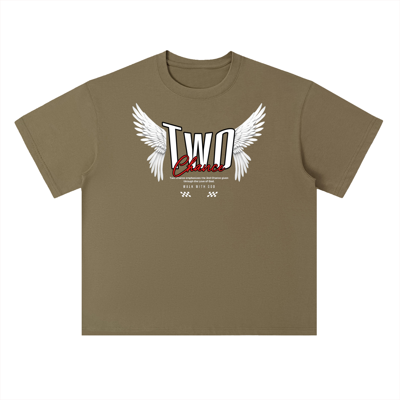 Heavyweigh Cotton T-Shirt “2Wings”