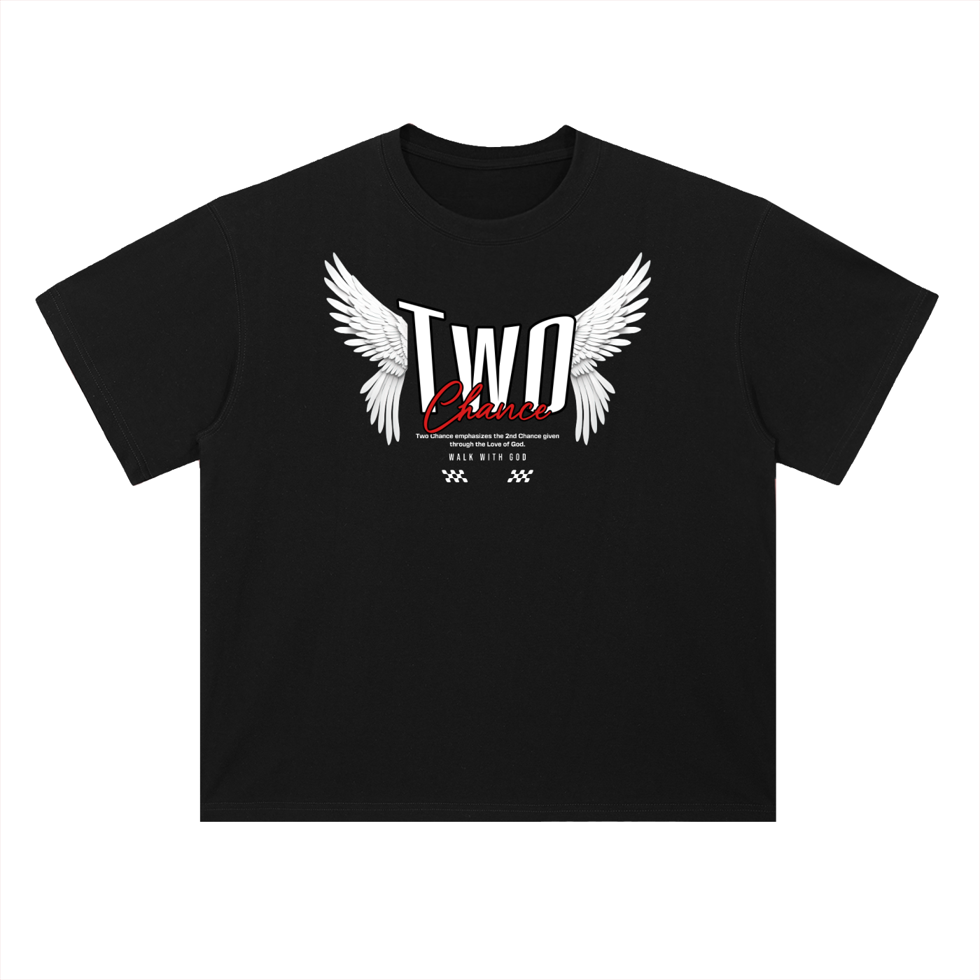 Heavyweigh Cotton T-Shirt “2Wings”