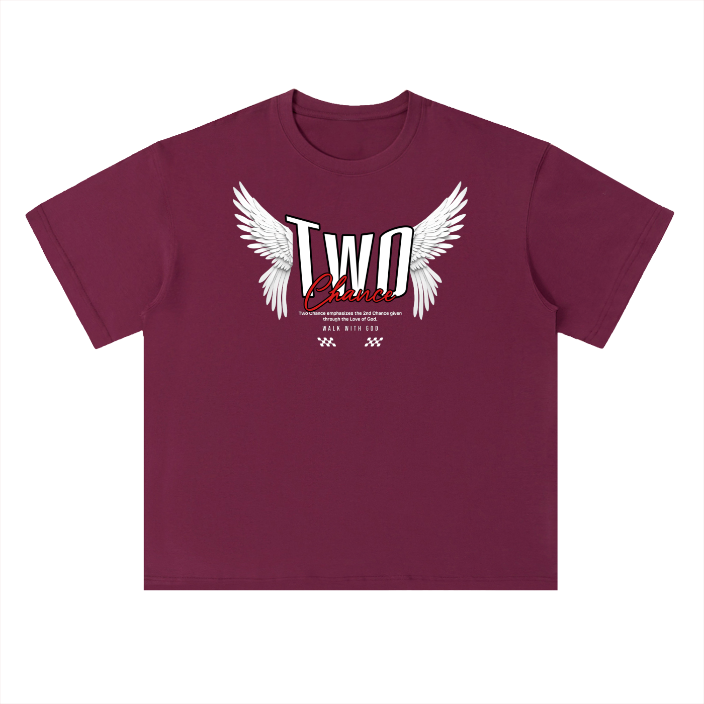 Heavyweigh Cotton T-Shirt “2Wings”