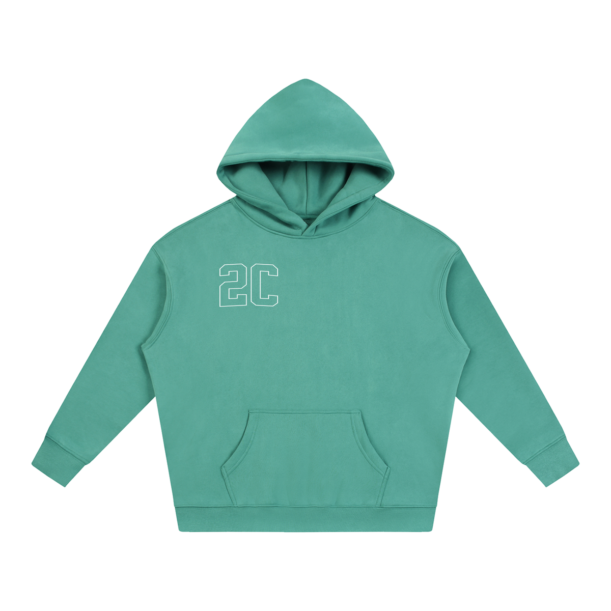 Oversize Fleeced Hoodie “2C” (Set)