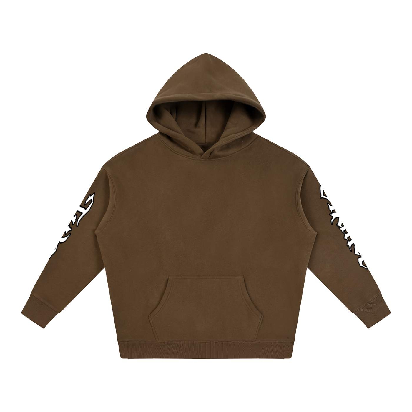 Oversize Fleeced Hoodie “Mask Off”