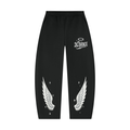 Barrel Leg Sweatpants “Winged”