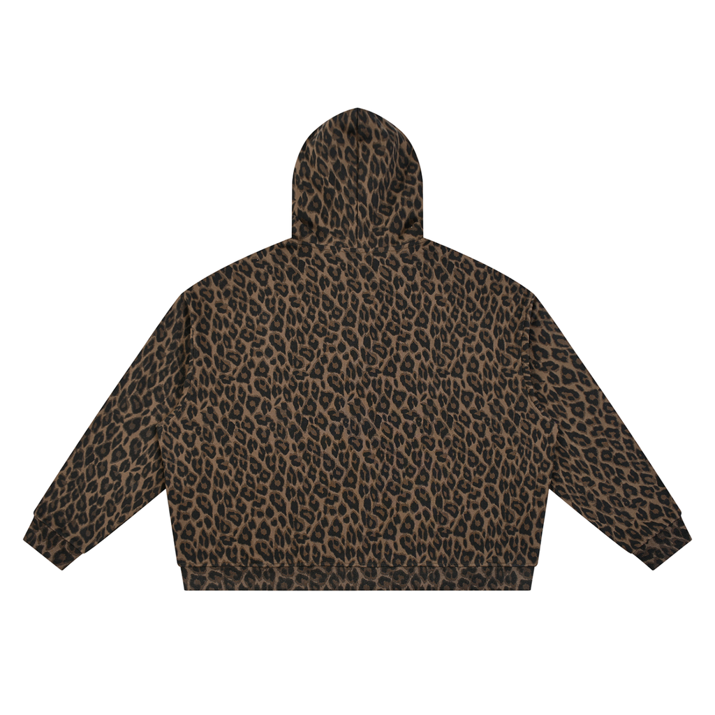 Unisex “Leopard” Full Zip Hoodie