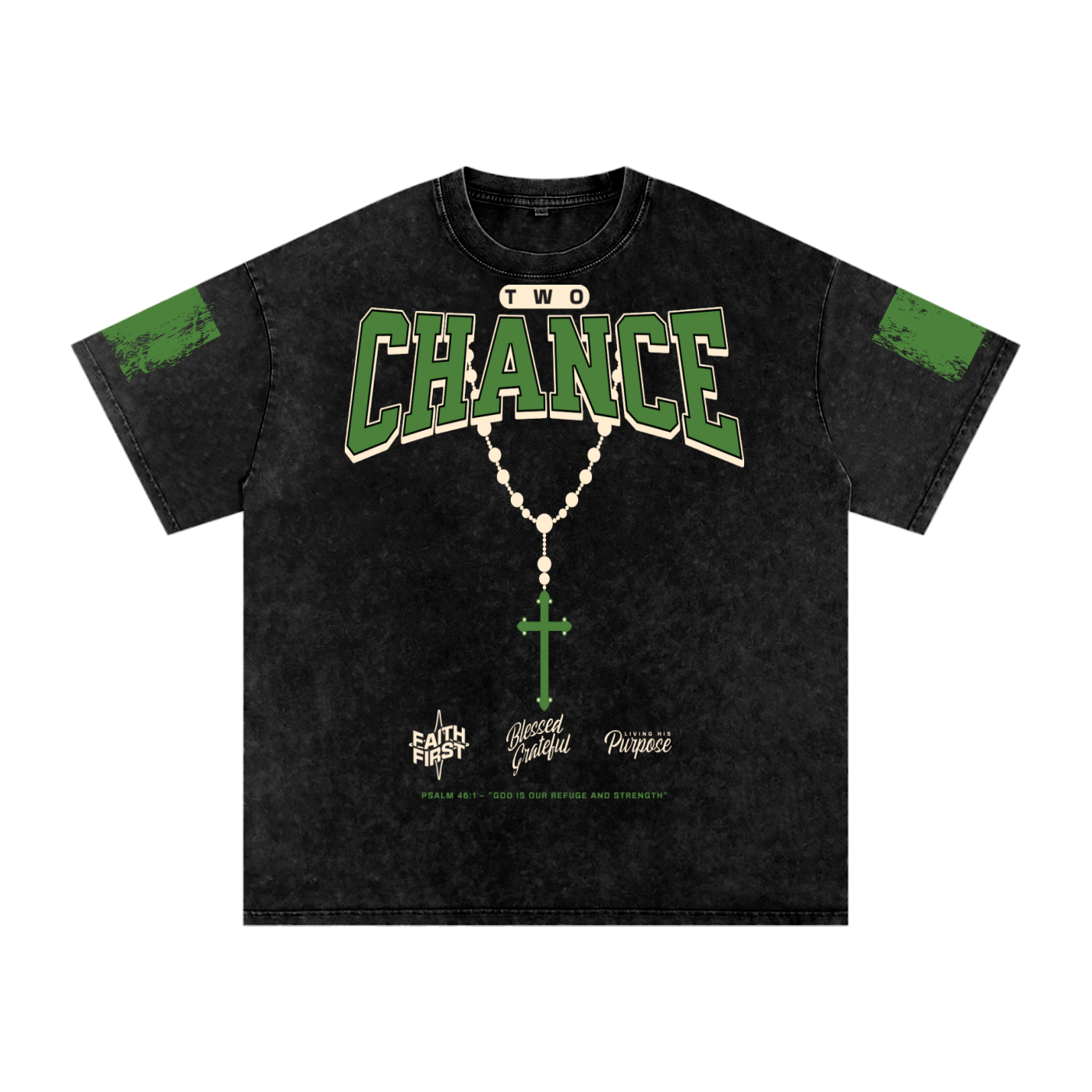 Oversized Cotton T-Shirt “Chaining Day”