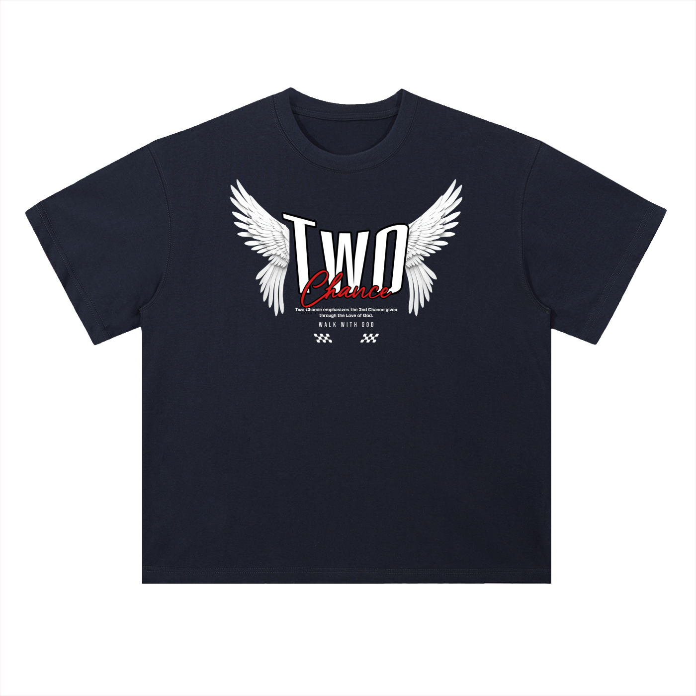 Heavyweigh Cotton T-Shirt “2Wings”