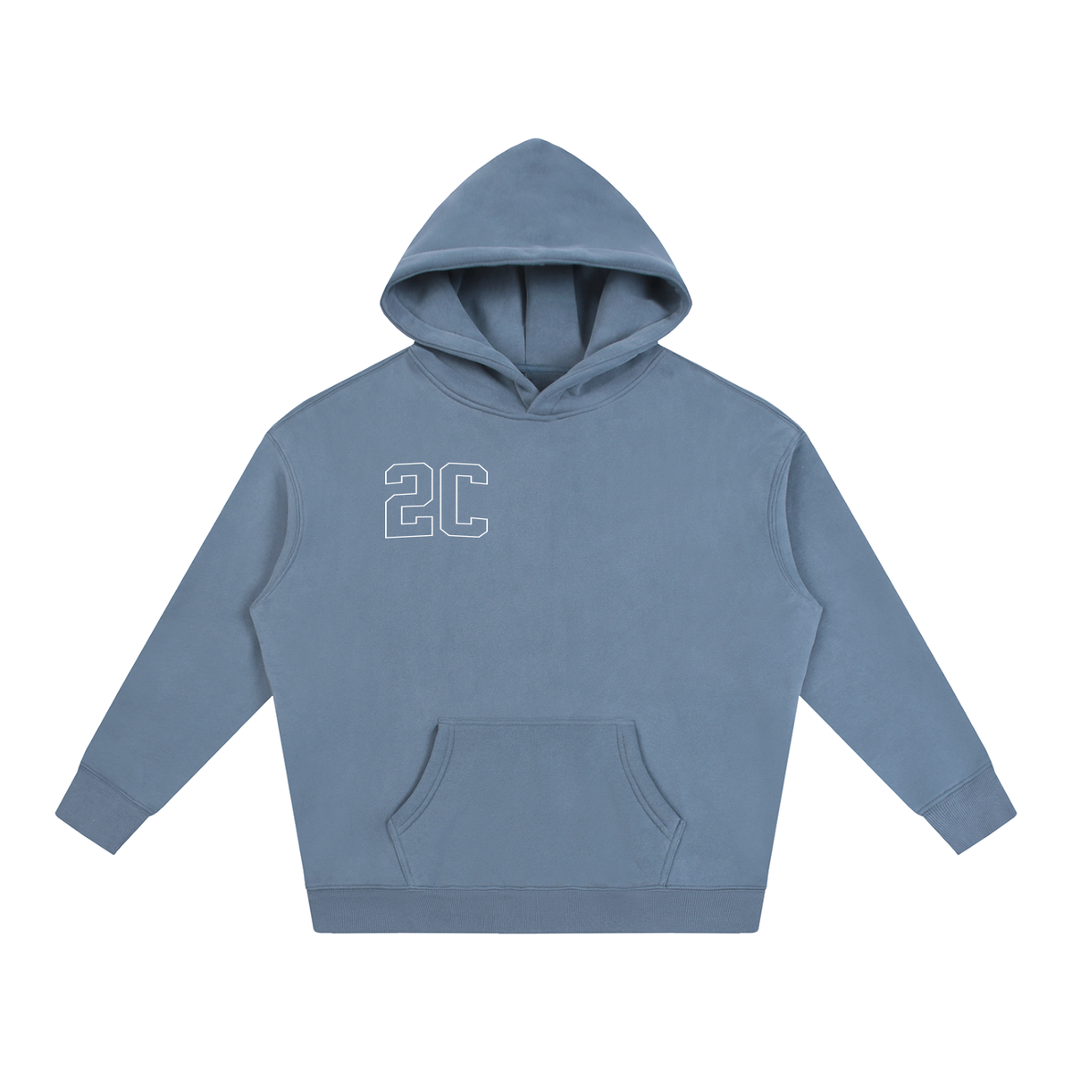 Oversize Fleeced Hoodie “2C” (Set)
