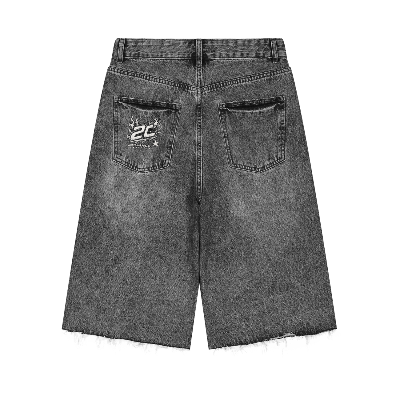 Men’s Wide Leg Denim Shorts “Shootin Star”