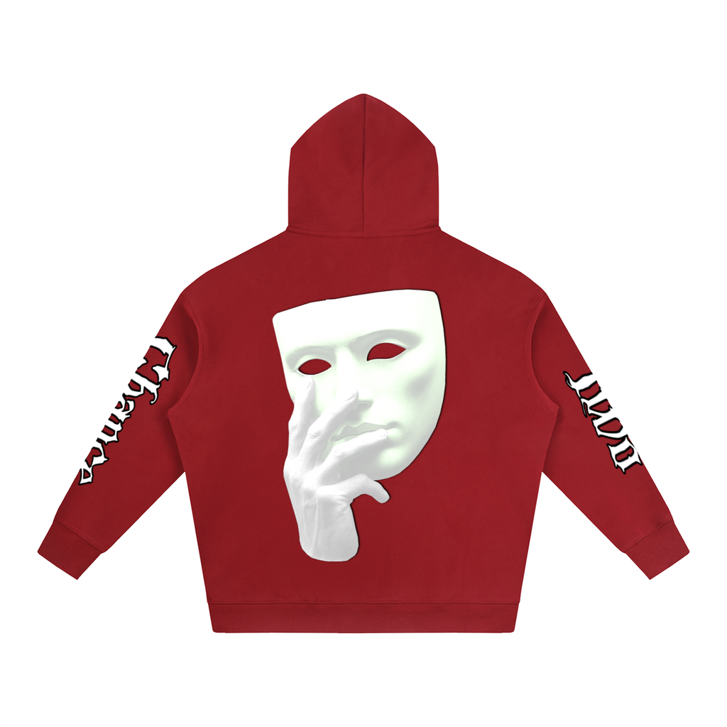 Oversize Fleeced Hoodie “Mask Off”