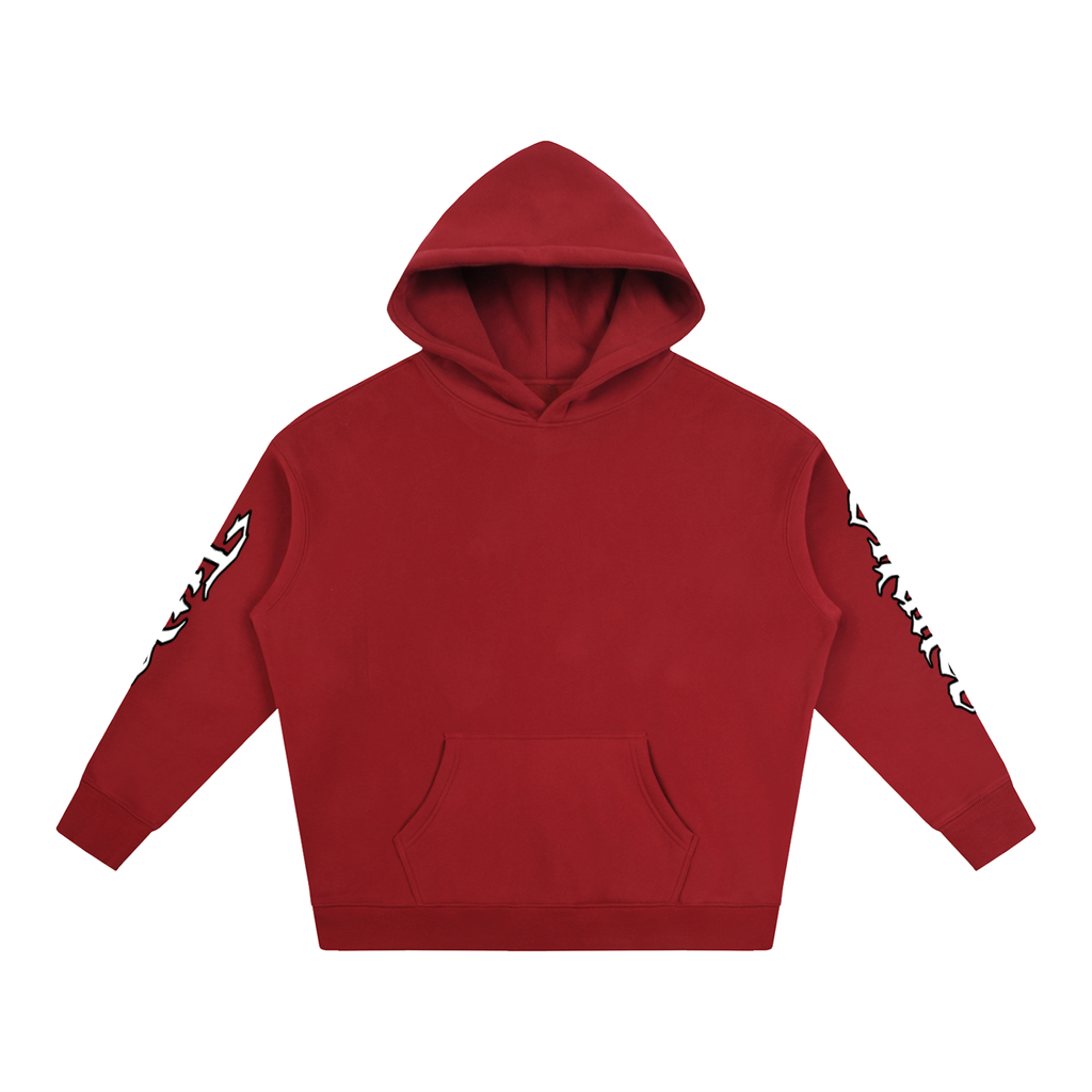 Oversize Fleeced Hoodie “Mask Off”