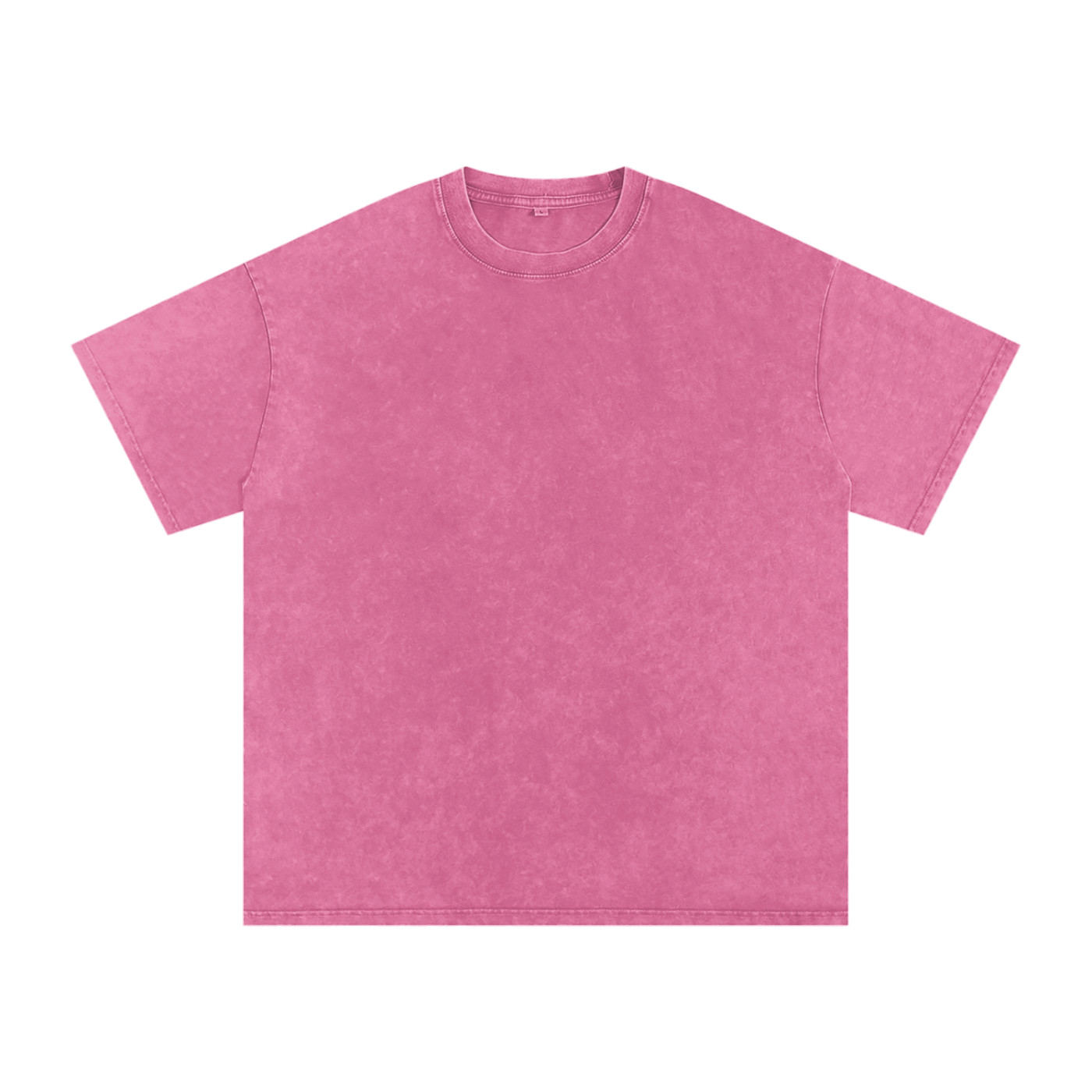 Snow Washed Oversized Cotton T-Shirt “Gambler”