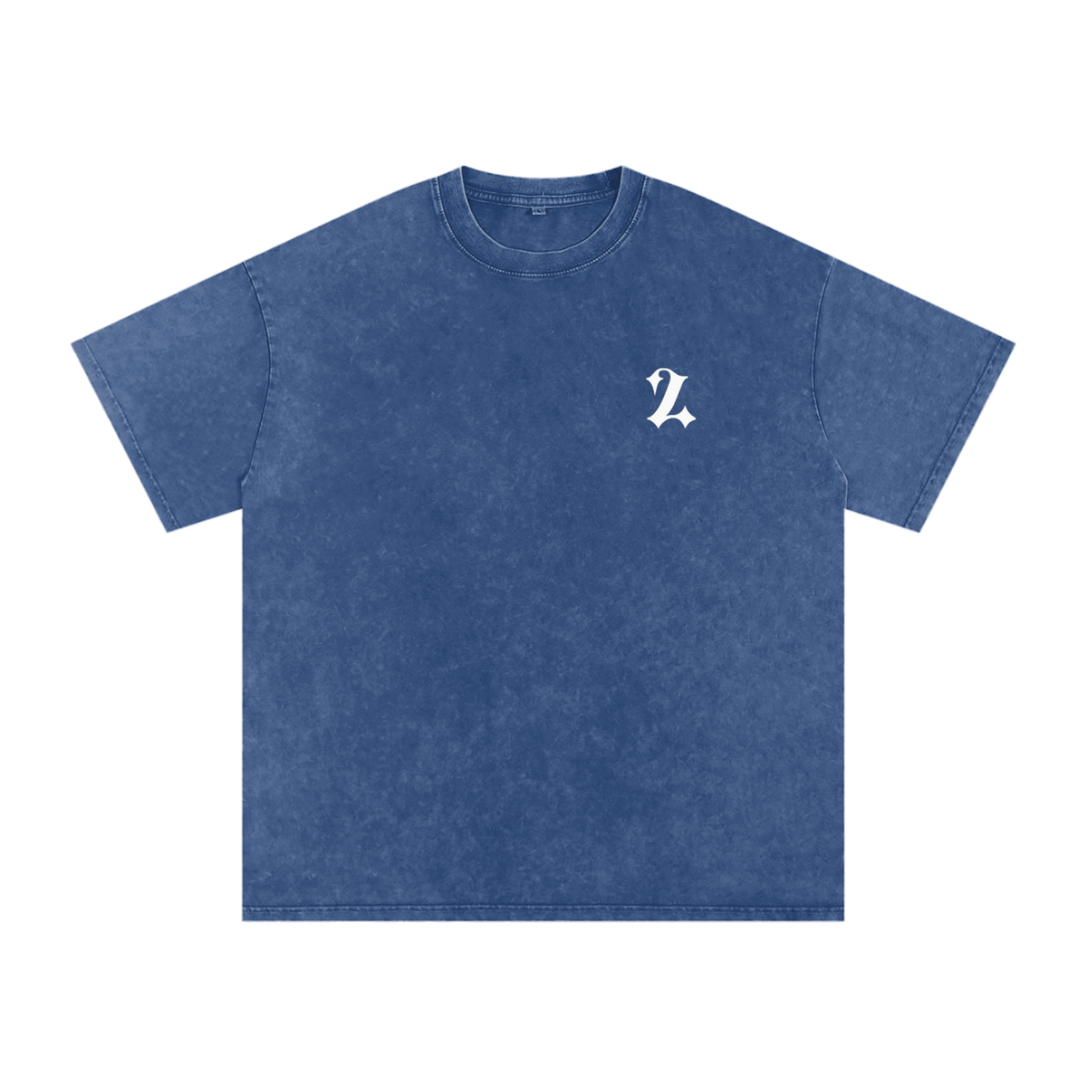 Snow Washed Oversized Cotton T-Shirt “SYW”