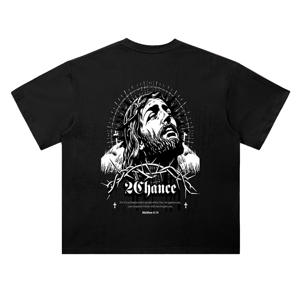 Heavyweight Cotton T-Shirt “Resurrected”