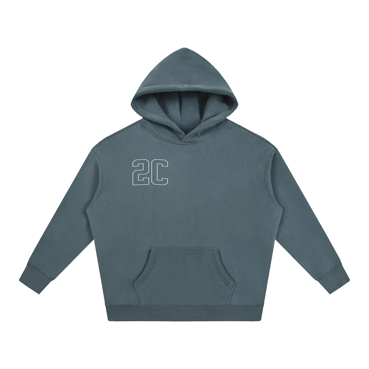 Oversize Fleeced Hoodie “2C” (Set)