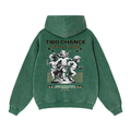 Zip-Through Boxy Fleece Hoodie “Heavens Light”