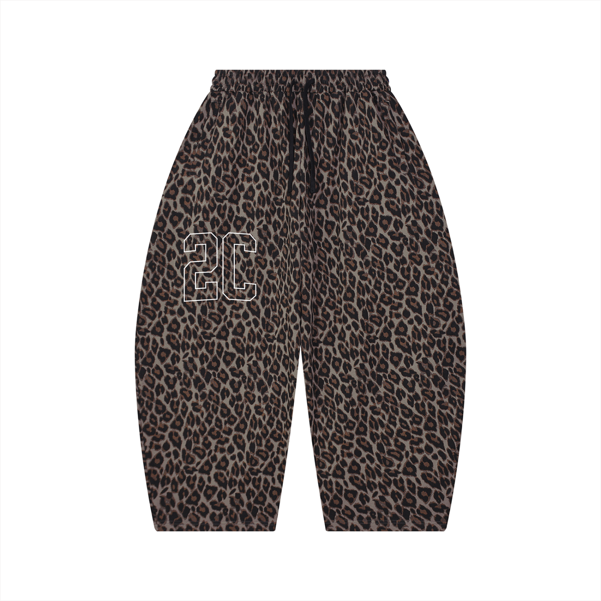 Unisex “Leopard” Barrel Leg Sweatpants