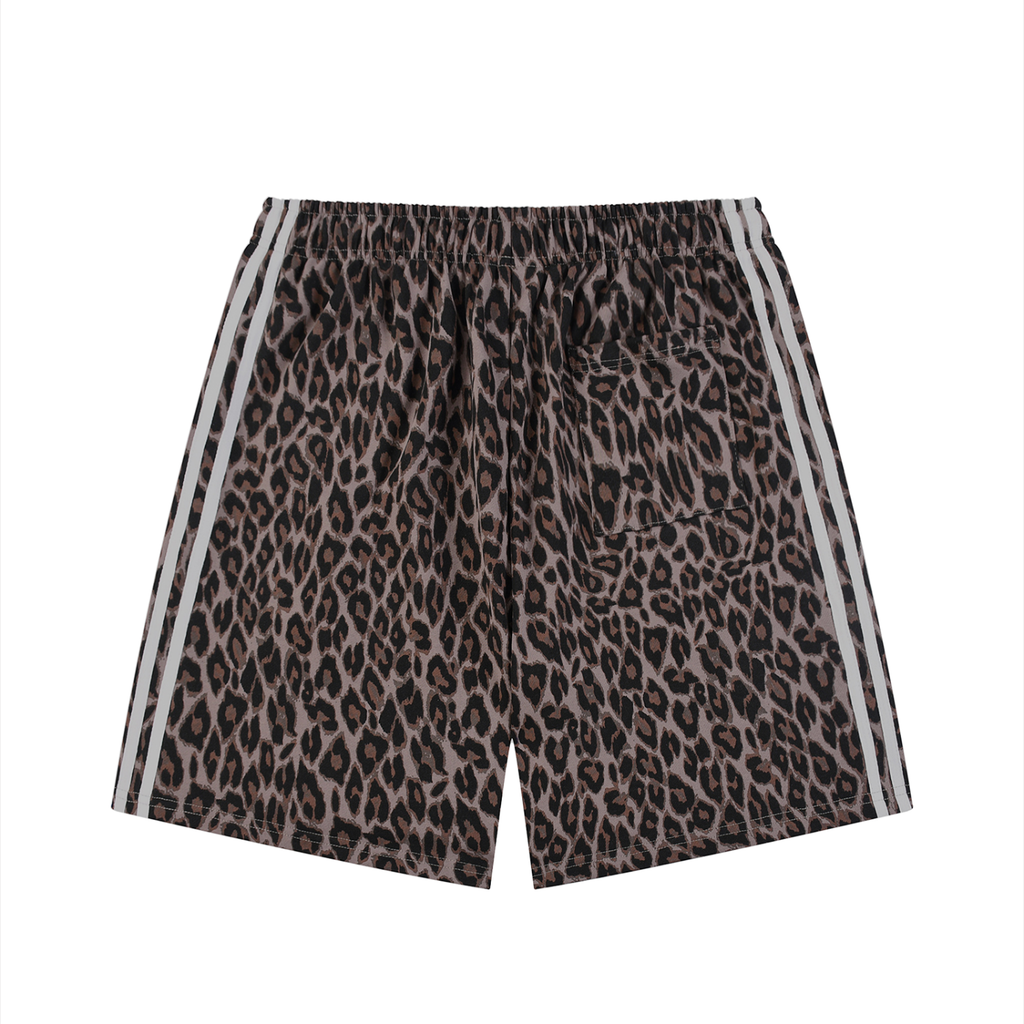 Unisex Heavyweight Drawstring Shorts “Leopard”