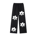 Straight-Leg Sweatpants “Petals”