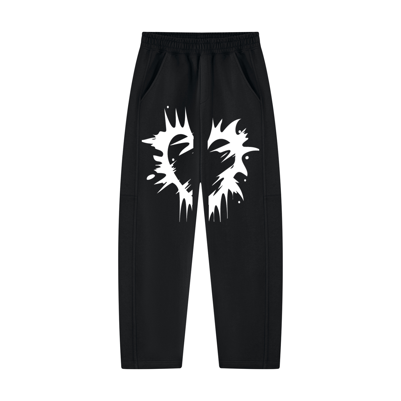 Unisex Tapered Sweatpants “Splatter”