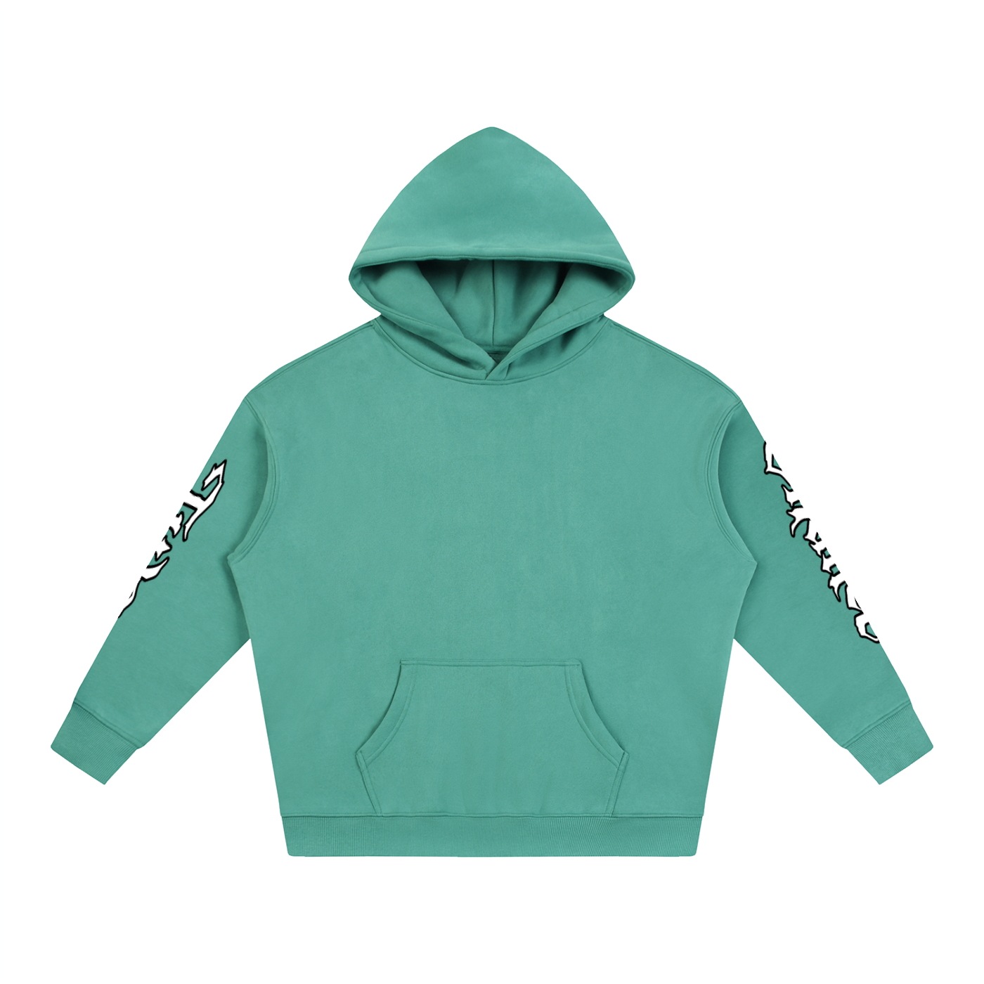Oversize Fleeced Hoodie “Mask Off”