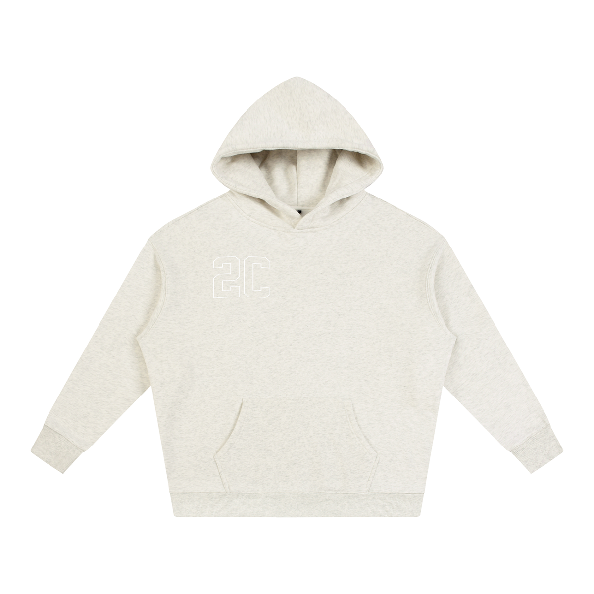 Oversize Fleeced Hoodie “2C” (Set)