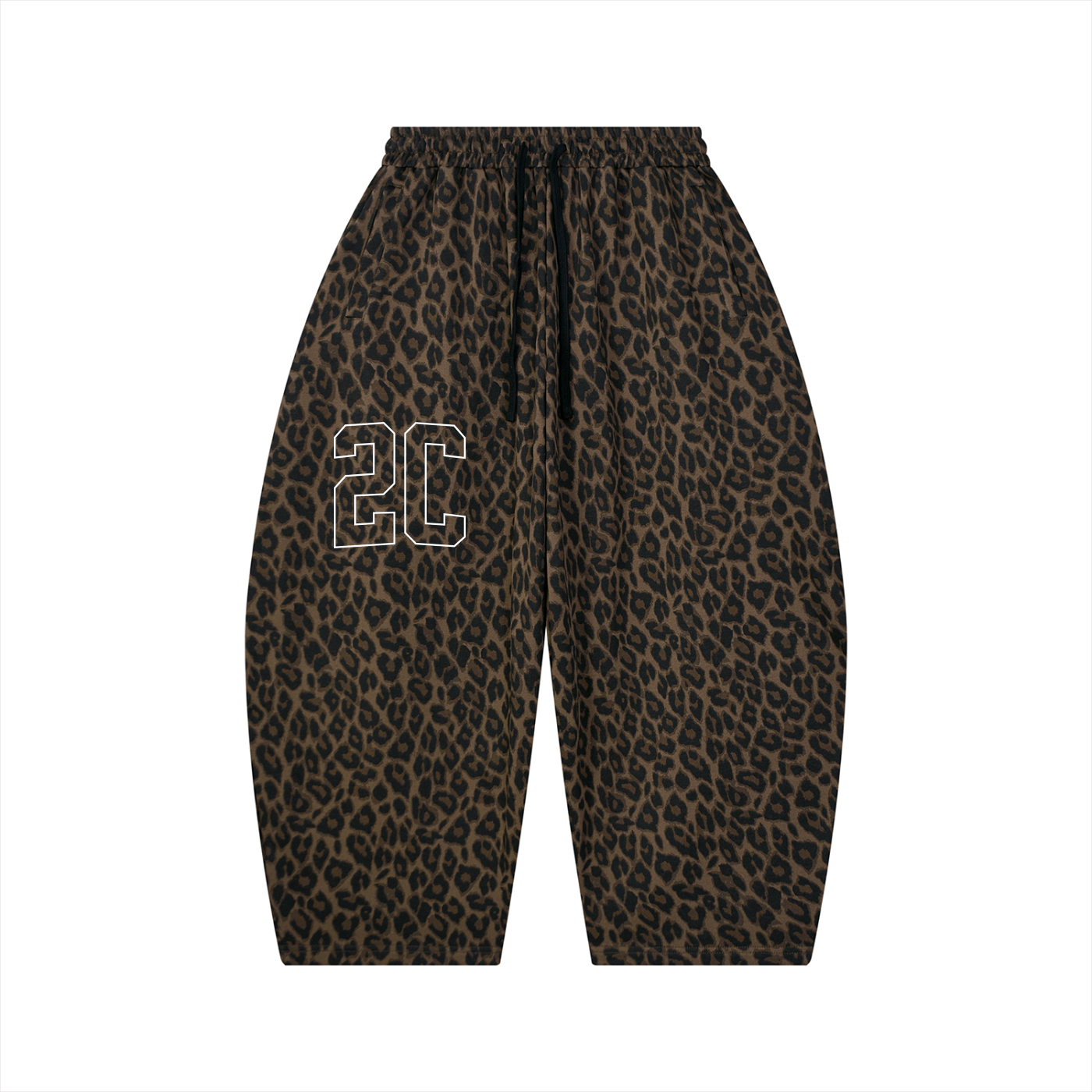 Unisex “Leopard” Barrel Leg Sweatpants