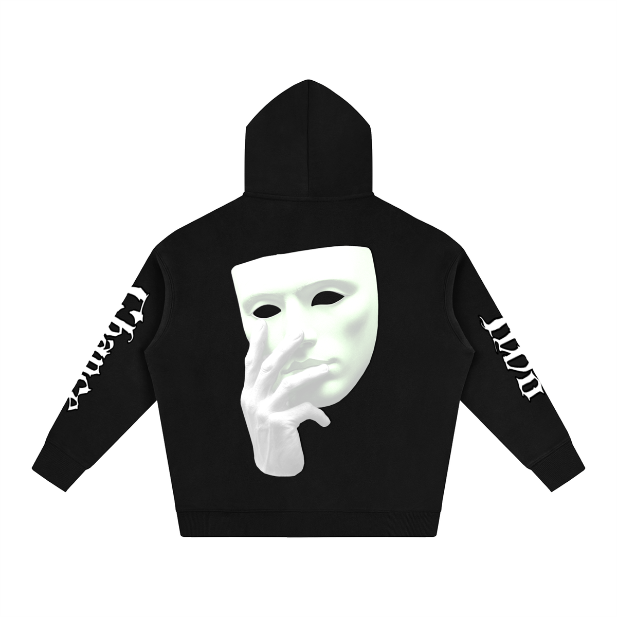 Oversize Fleeced Hoodie “Mask Off”