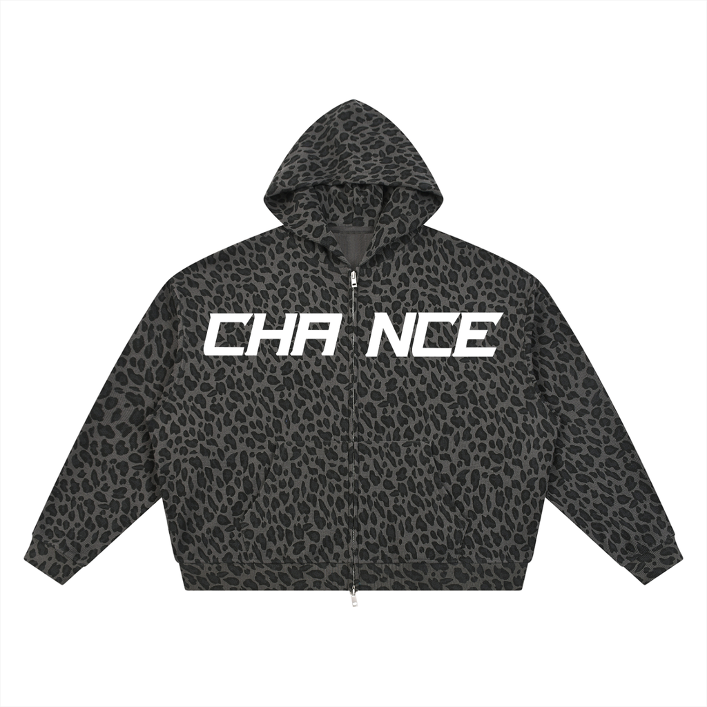 Waffle Zip “Black Leopard”