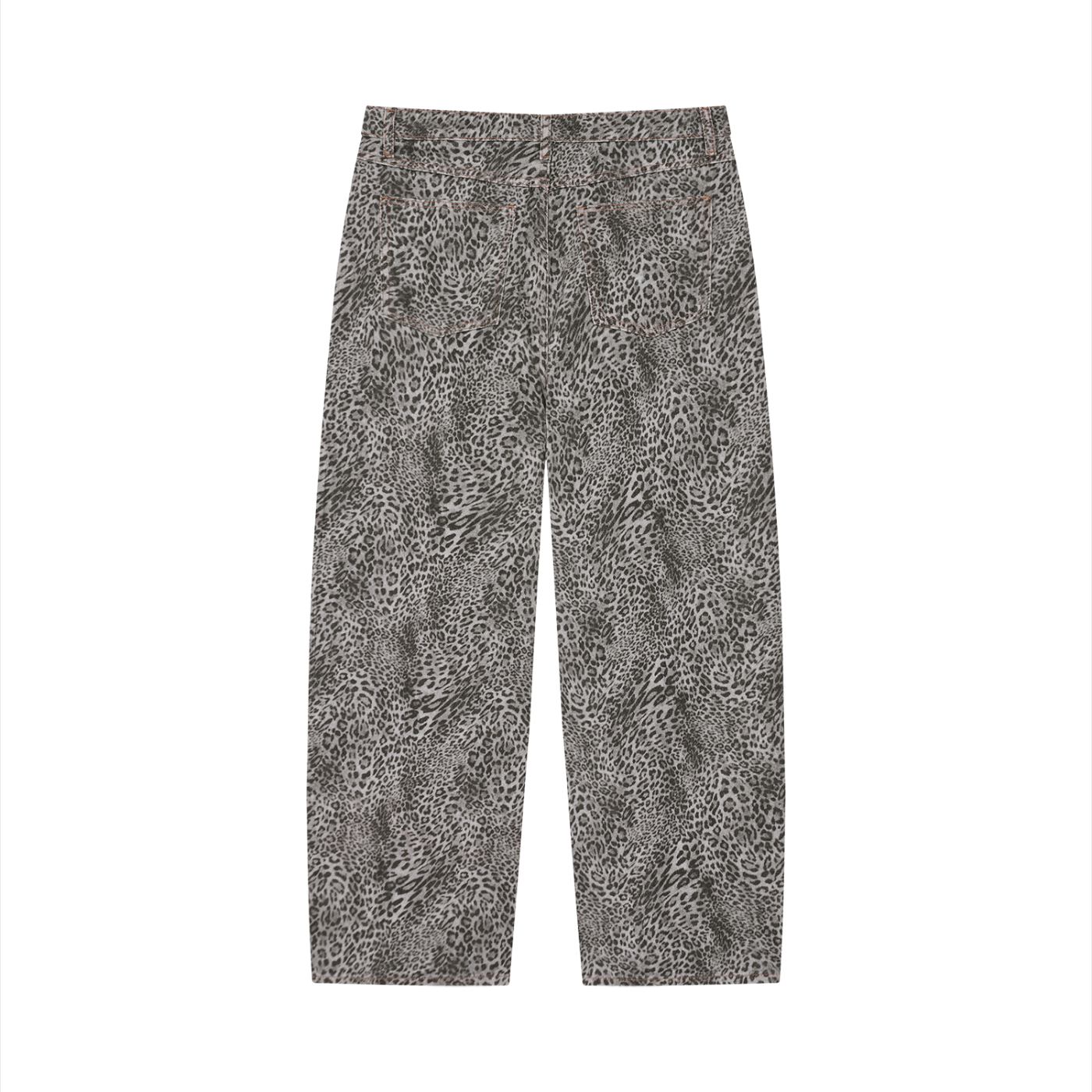 Wide Leg Jeans “Leopard Skin”