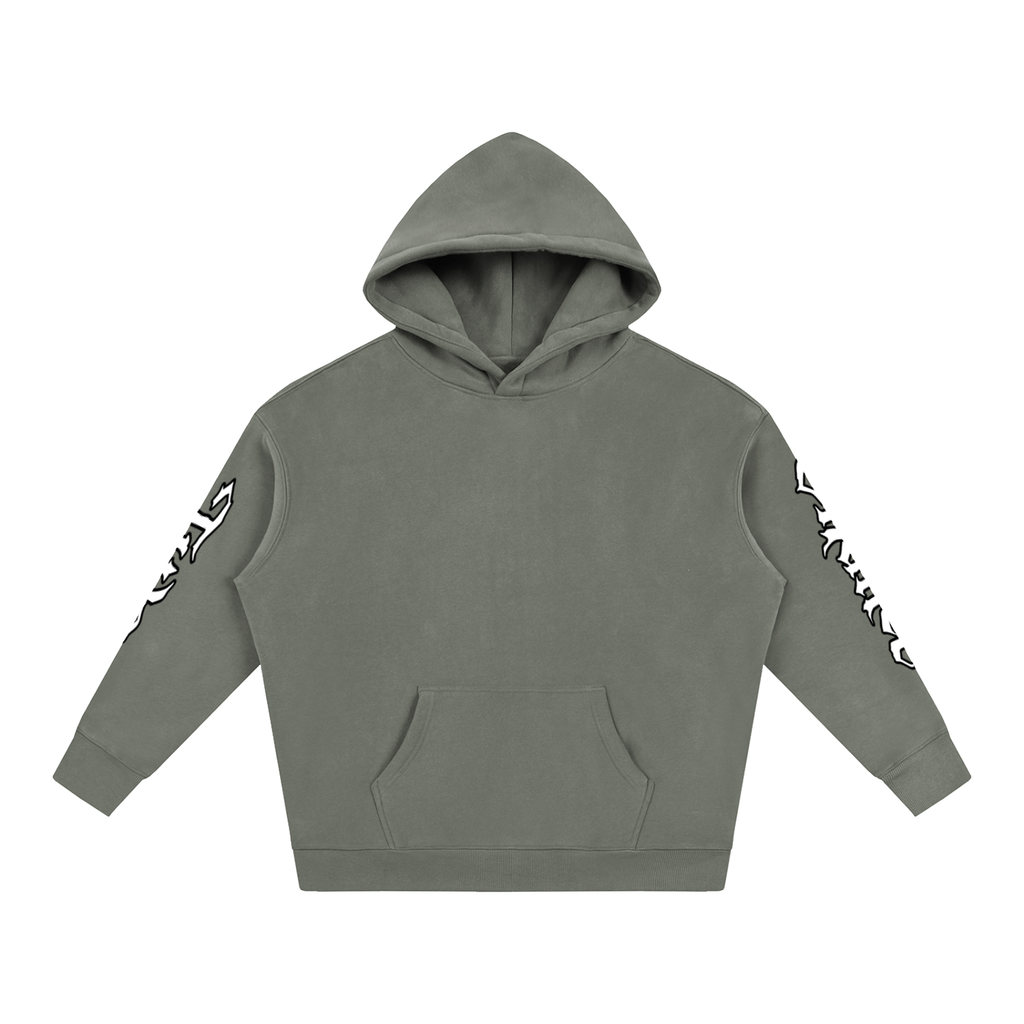 Oversize Fleeced Hoodie “Mask Off”