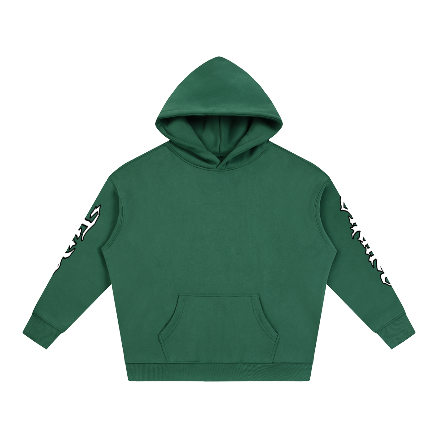 Oversize Fleeced Hoodie “Mask Off”