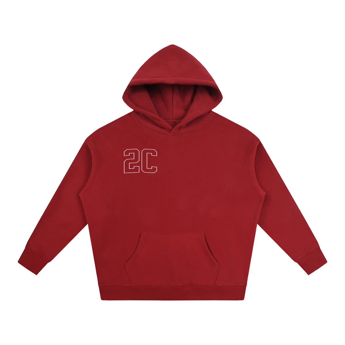Oversize Fleeced Hoodie “2C” (Set)