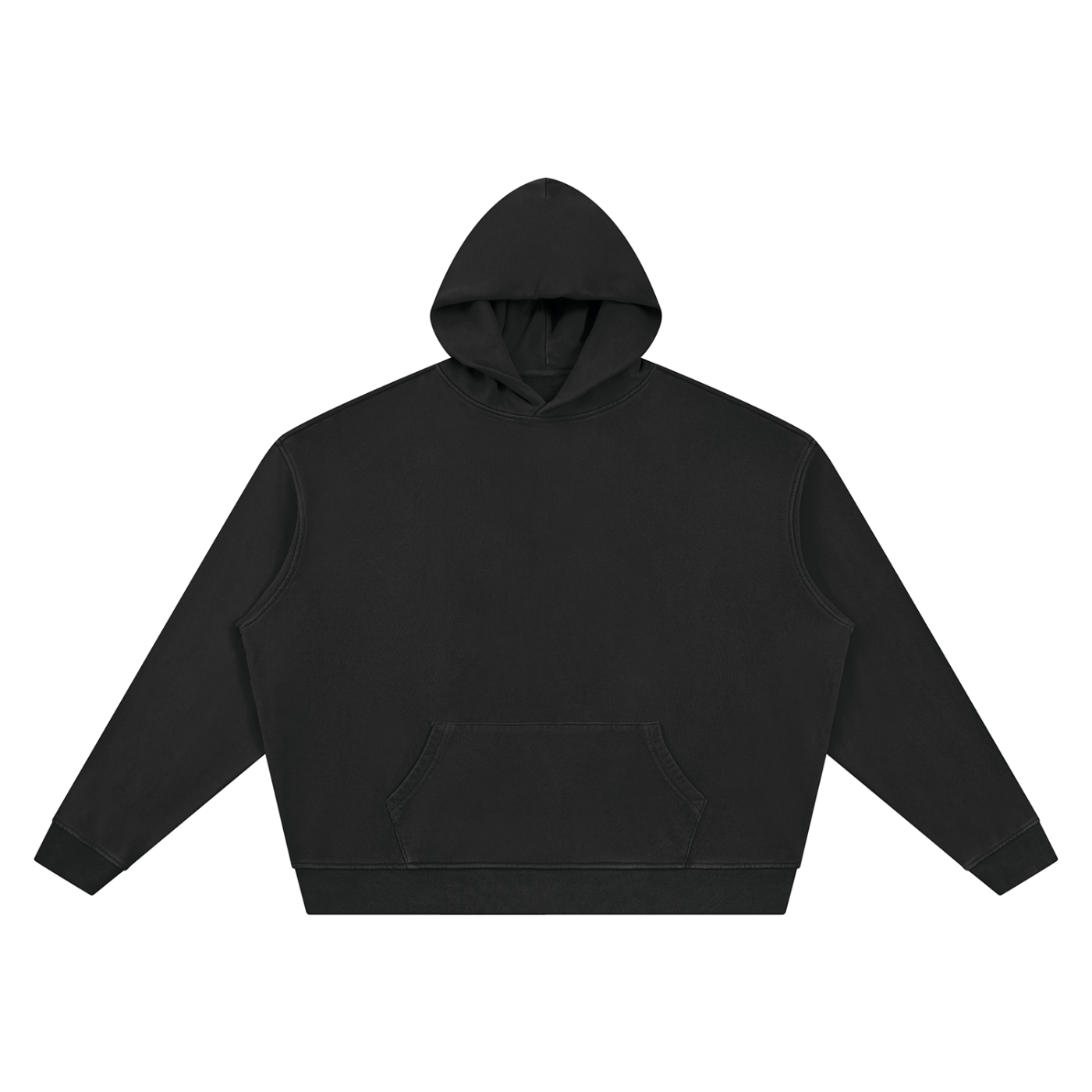 Vintage Wash Boxy Hoodie “Humble”