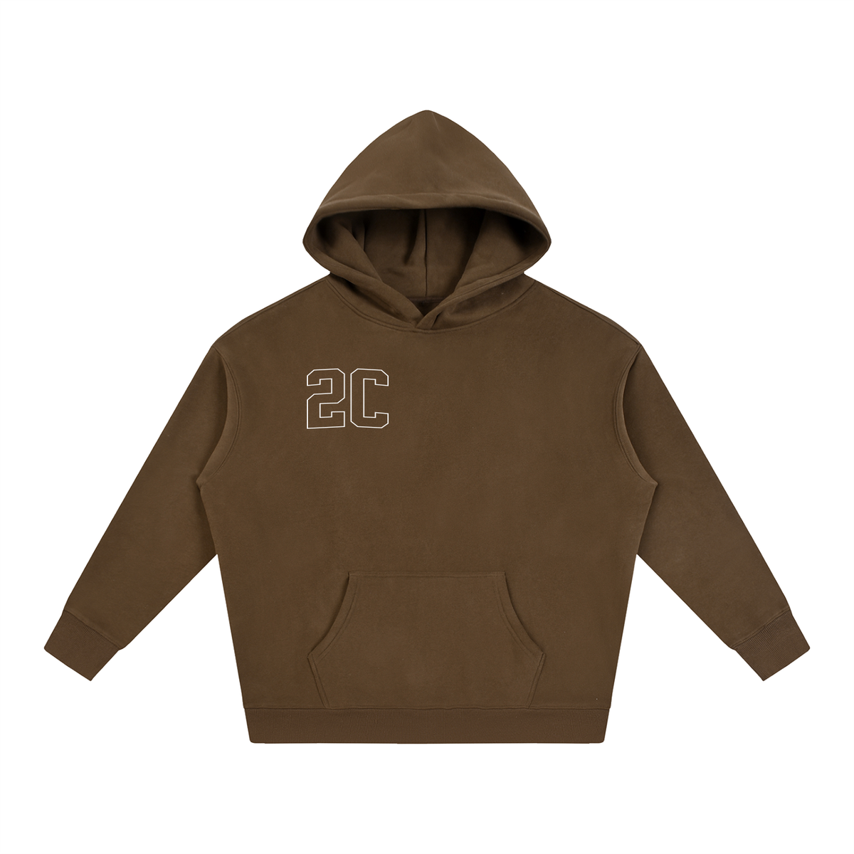 Oversize Fleeced Hoodie “2C” (Set)