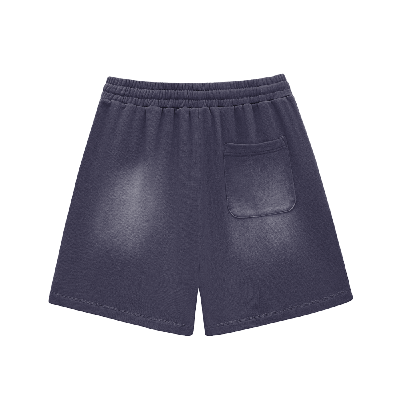 Sun Fade Cotton Shorts “Crucifixion”