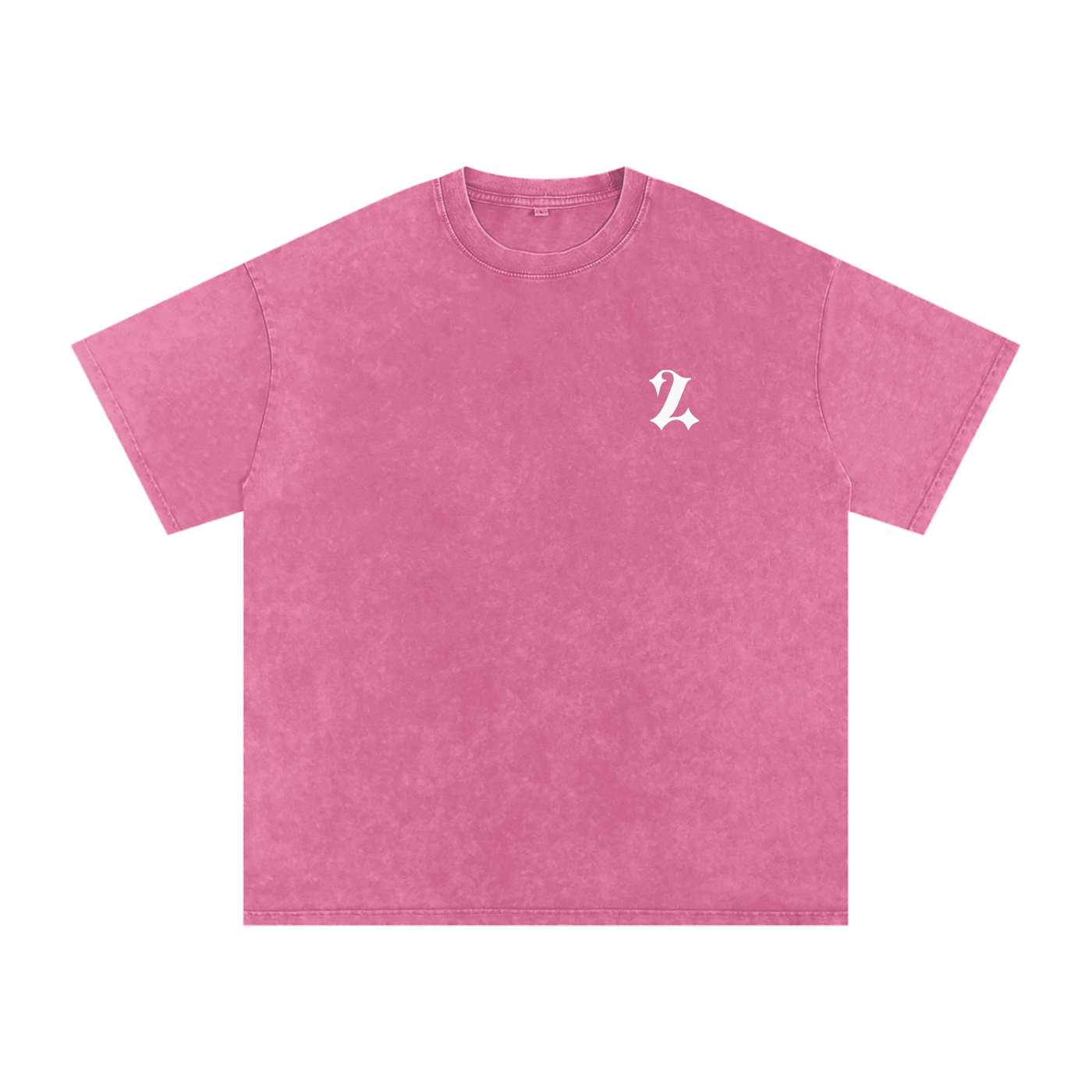 Snow Washed Oversized Cotton T-Shirt “SYW”