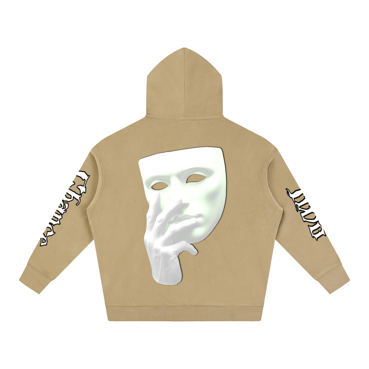 Oversize Fleeced Hoodie “Mask Off”